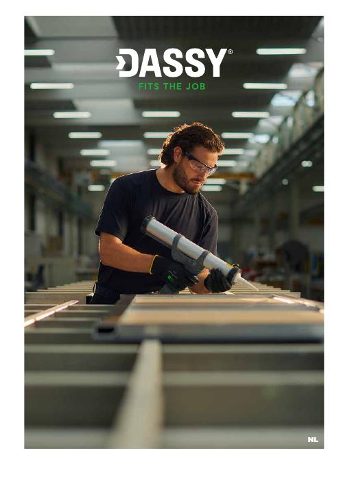 Voorbeeld van de Dassy Professional Workwear catalogus