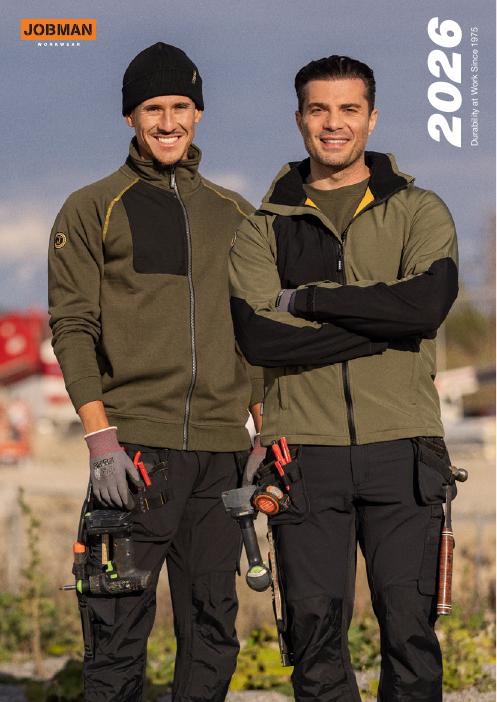 Voorbeeld van de Jobman Workwear catalogus