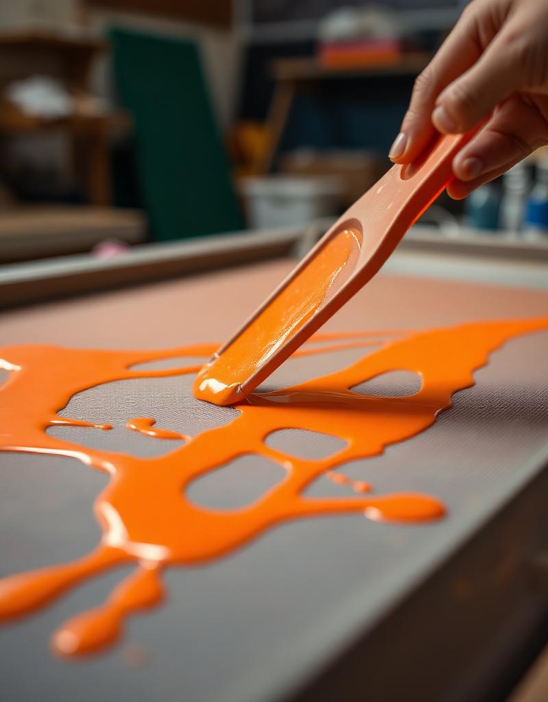 Zeefdruk in onze werkplaats