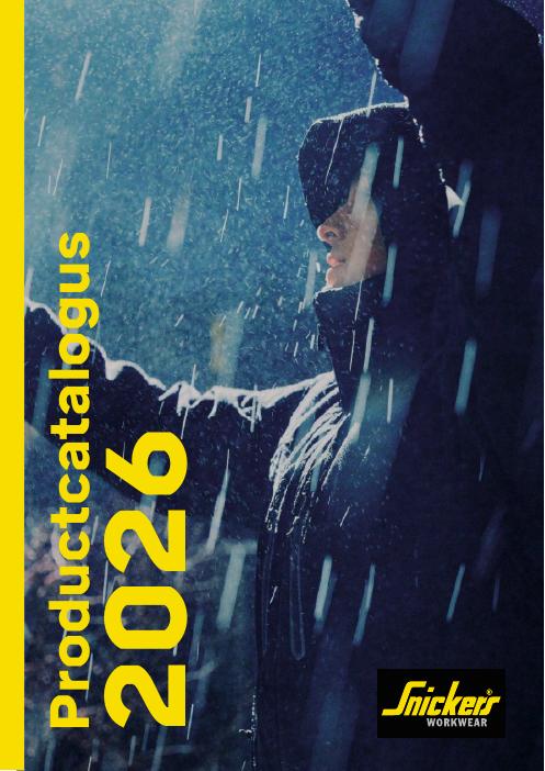 Voorbeeld van de Snickers Workwear catalogus
